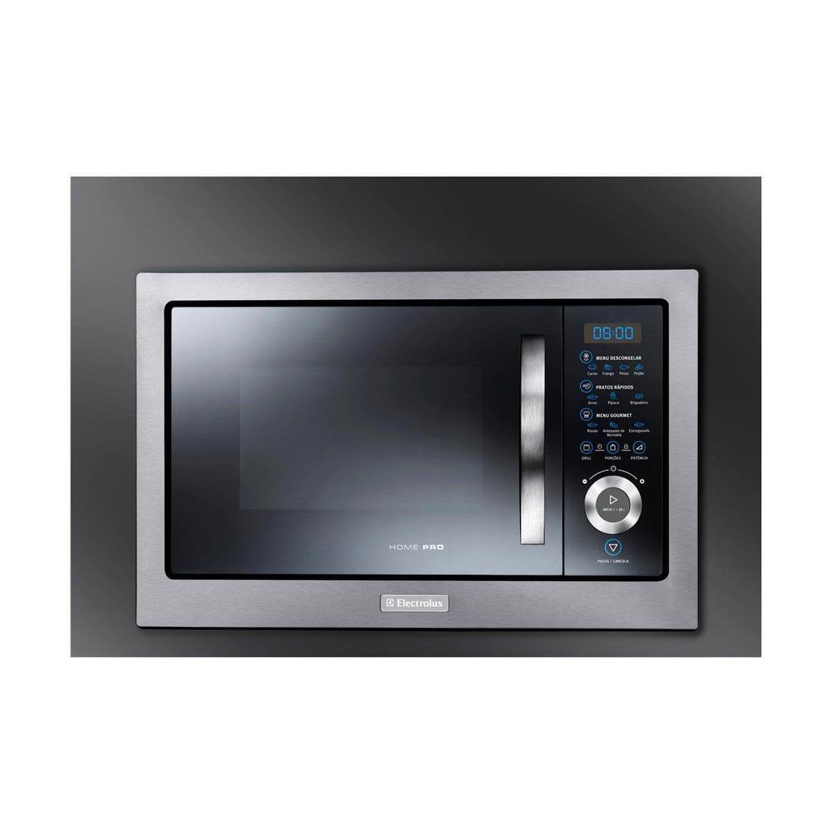 Micro-ondas Electrolux De Embutir Mb38x 28l Com Funcao Grill - Inox