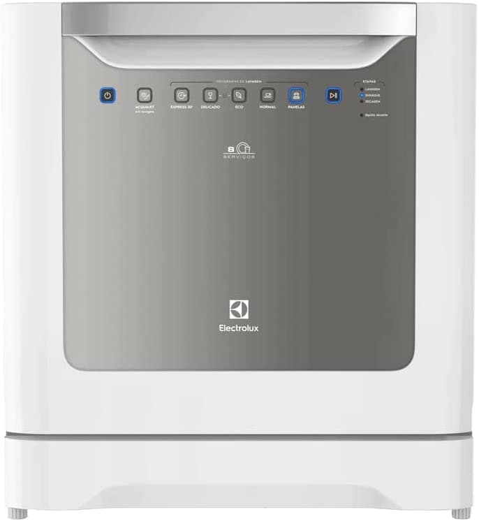 Lava Loucas Electrolux Lv08b - Lava Louça Electrolux Lv08b-127 V-branco - Branco
