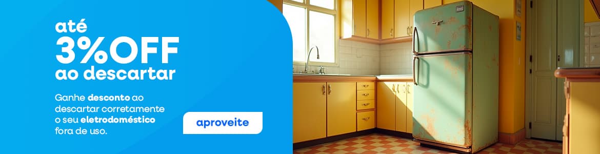 Até 3% off garantido